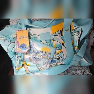 Disney Stitch Duffel Bag Set